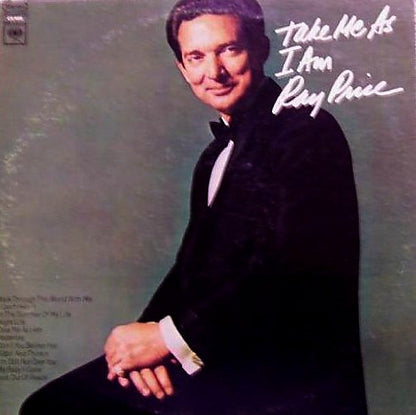 RAY PRICE Take Me As I Am Columbia LP (US) CS 9606 M-/VG Some Shelf Wear