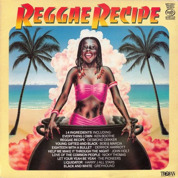 Various ‎– Reggae Music For Pleasure ‎– MFP 50511 VG+/VG