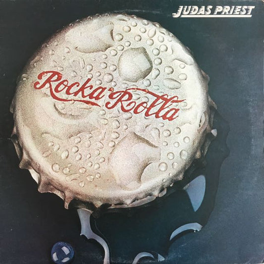 JUDAS PRIEST Rocka Rolla Gull Records LP GULP 1005 Early Second Press M-/VG+