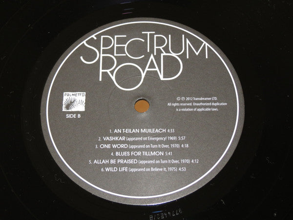 SPECTRUM ROAD S/T Spectrum Road Palmetto Records PM21521 Brand New & Sealed Jack Bruce Project
