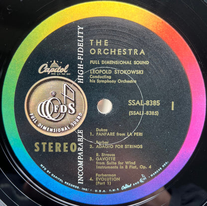 LEOPOLD STOKOWSKI The Orchestra Capitol Records Box Set (1959) SSAL-8385 VG+/VG