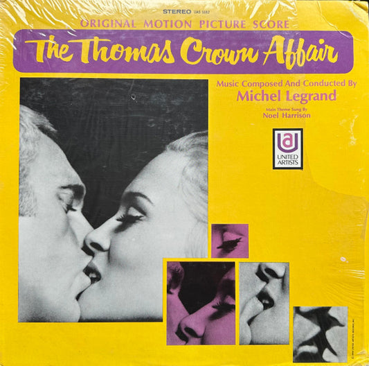 MICHEL LEGRAND The Thomas Crown Affair United Artists LP UAS5182 1968 VG+/VG+