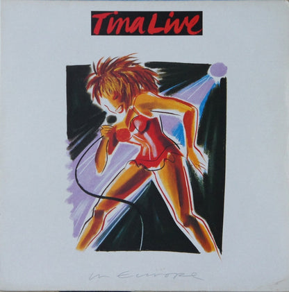 TINA TURNER Tina Live In Europe Capitol Records Dbl Live LP ESTD 1 M-/M-