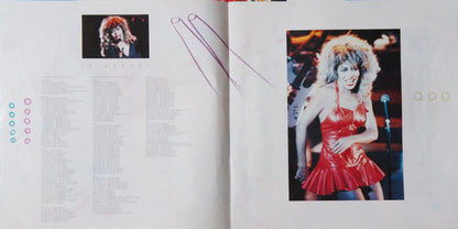 TINA TURNER Tina Live In Europe Capitol Records Dbl Live LP ESTD 1 M-/M-