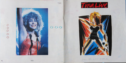 TINA TURNER Tina Live In Europe Capitol Records Dbl Live LP ESTD 1 M-/M-