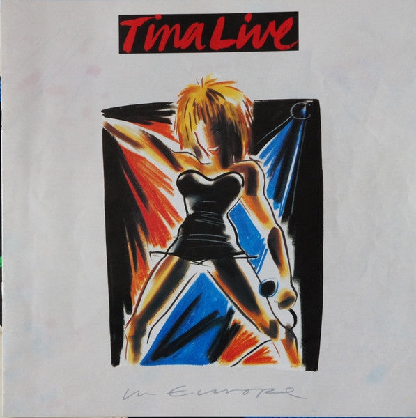 TINA TURNER Tina Live In Europe Capitol Records Dbl Live LP ESTD 1 M-/M-