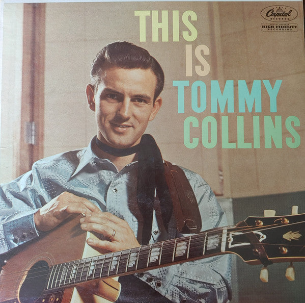 TOMMY COLLINS This Is Tommy Collins Capitol Records Mono LP (US) T-1196 VG+/VG+