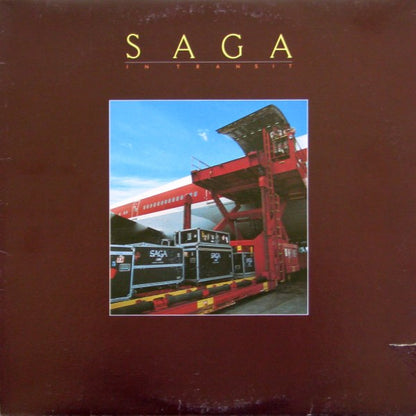 SAGA In Transit Maze Records (Canada) LP ML8006 VG+/VG+