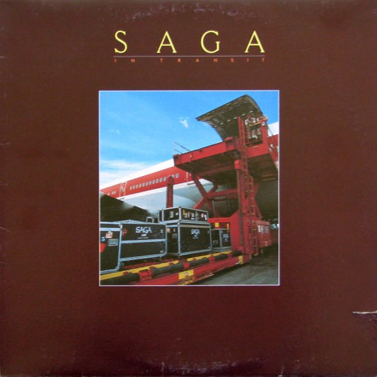 SAGA In Transit Maze Records (Canada) LP ML8006 VG+/VG+