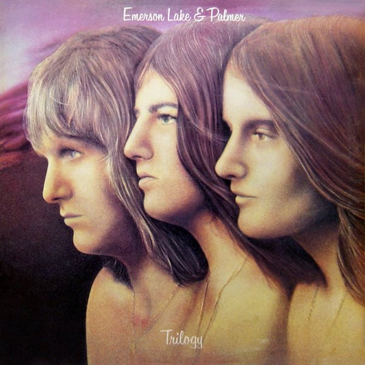 EMERSON LAKE & PALMER Trilogy Island LP ILPS 9186 Tinsley Robor Press M-/VG+