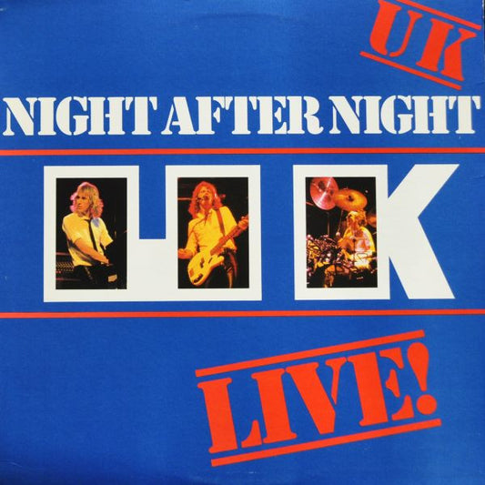 UK Night After Night Live EG LP EGLP42 VG+/VG+