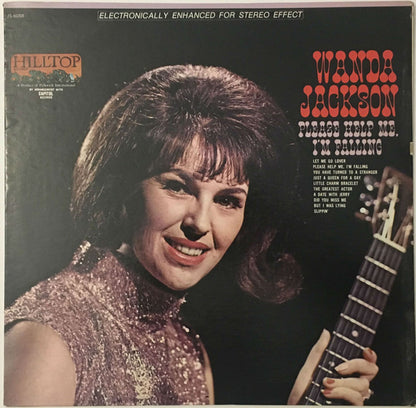 WANDA JACKSON Please Help Me I'm Falling Hilltop Records (US) JS-6058 M-/VG+