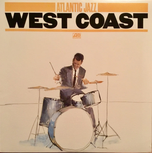 VARIOUS West Coast Atlantic Jazz Comp LP 7 81703-1 M/M- Still Sealed Small Deletion Clip