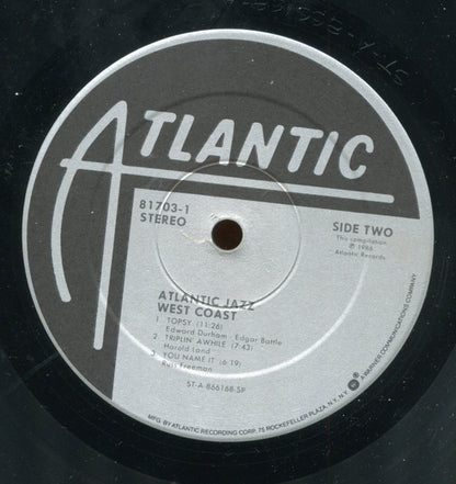 VARIOUS West Coast Atlantic Jazz Comp LP 7 81703-1 M/M- Still Sealed Small Deletion Clip