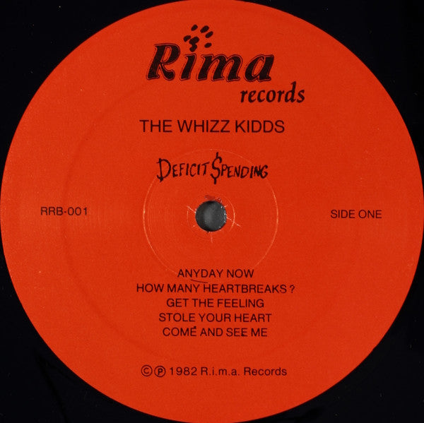 THE WHIZZ KIDDS Deficit Spending R.I.M.A. Records RRB001 Still Sealed Tiny Corner Clip M/M-