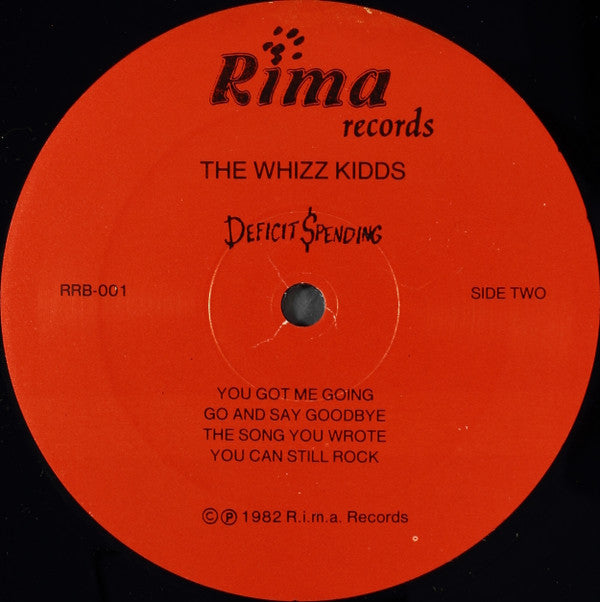 THE WHIZZ KIDDS Deficit Spending R.I.M.A. Records RRB001 Still Sealed Tiny Corner Clip M/M-
