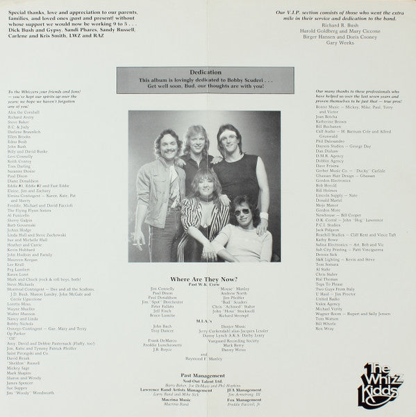 THE WHIZZ KIDDS Deficit Spending R.I.M.A. Records RRB001 Still Sealed Tiny Corner Clip M/M-