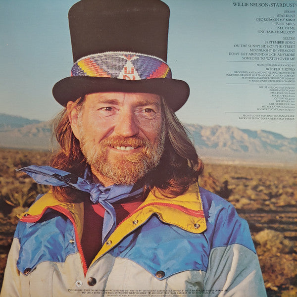 WILLIE NELSON Stardust Columbia Records LP (Canada) PC 35305 M-/VG+