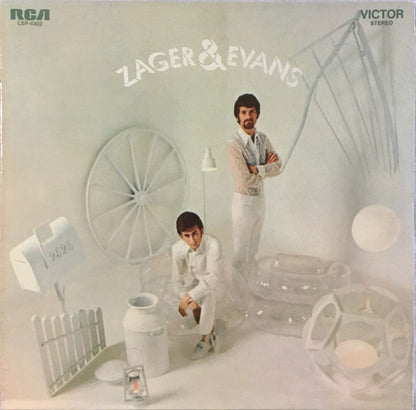 ZAGER & EVANS S/T (Zager & Evans) RCA Victor LP LSP4302 Still Sealed Small Deletion Punch
